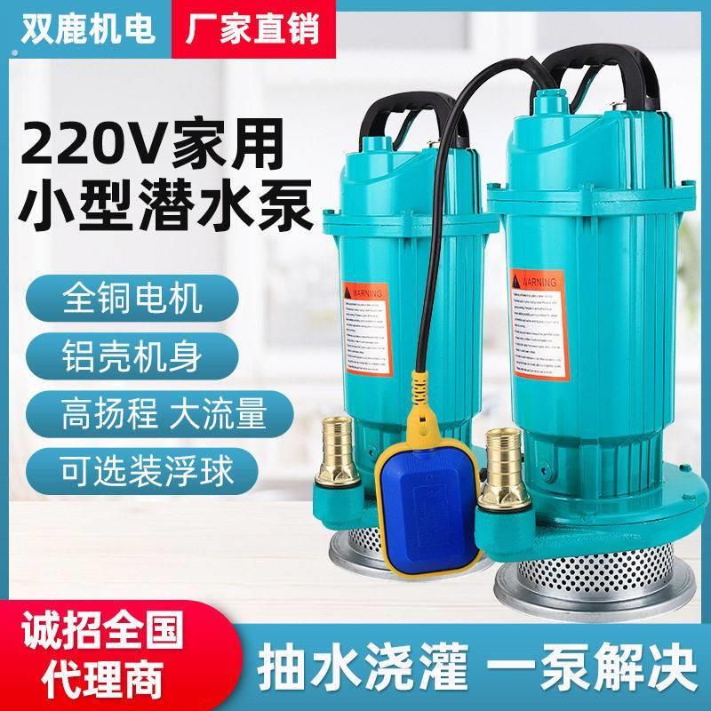 家用农用浇地灌溉大流量1寸潜水泵清水泵抽水泵厂家