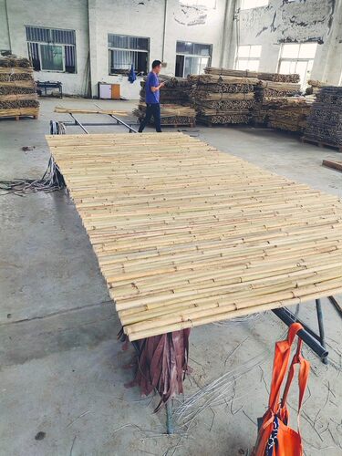 竹篱笆栅栏围栏庭院户外装饰爬藤架花园隔断农家乐名宿装饰