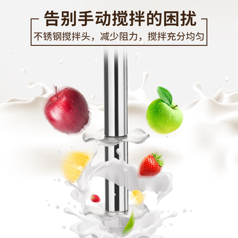 单头奶昔机奶茶店商用 不锈钢全自动奶茶搅拌机奶泡机电动研磨机