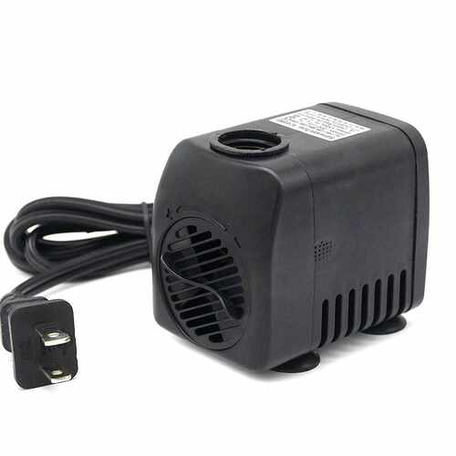 微型磁力水泵110V 20W园林水景喷泉盆景鱼缸小型水泵