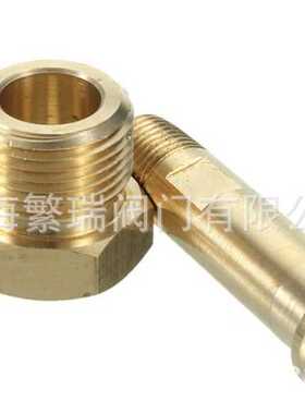 繁瑞CGA-580螺母接头美标瓶配件氦氩氮调节器表配件氧气减压阀