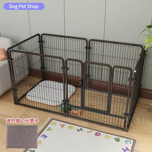 中小型犬训厕栅栏大型犬固定围栏狗狗笼隔离室内自由组合笼子宠物