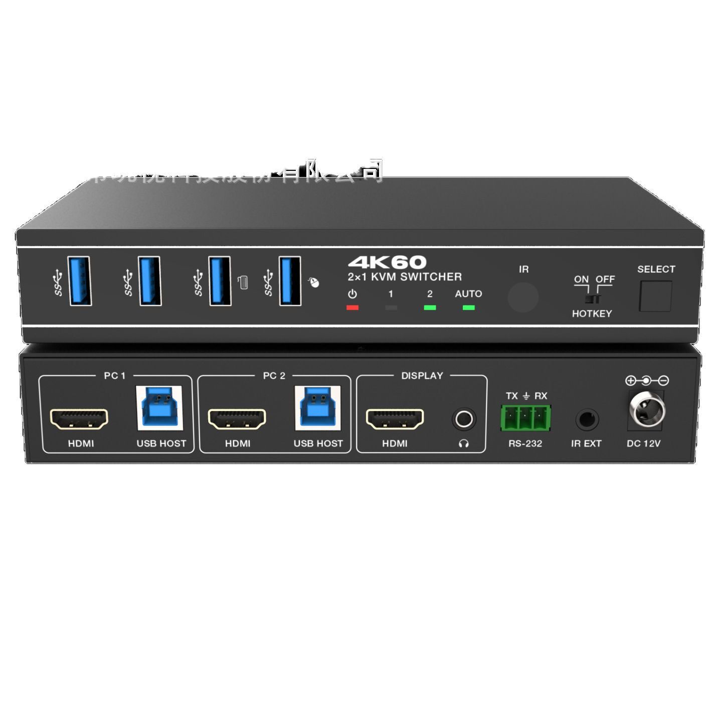 即插即用！二进一出HDMI KVM切换器 4K60Hz无缝秒切不卡顿图片