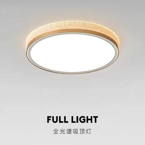 圆形主卧房间2026新款简约现代客厅圆灯书房轻奢高级感卧室吸顶灯