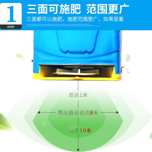 电动施肥器背负式农用撒化肥机鱼塘投料机龙虾投食神器全自动施肥
