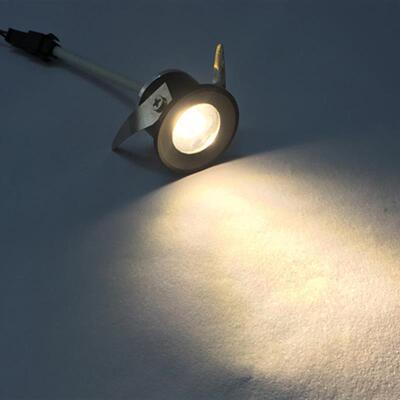led迷你微型小射灯1w牛眼灯开孔26/30mm3cm柜台酒柜展柜珠宝橱柜