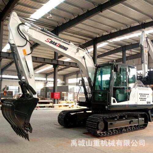 山东官方SZ150新型15吨液压履带式工程机械挖掘机中型液压钩机