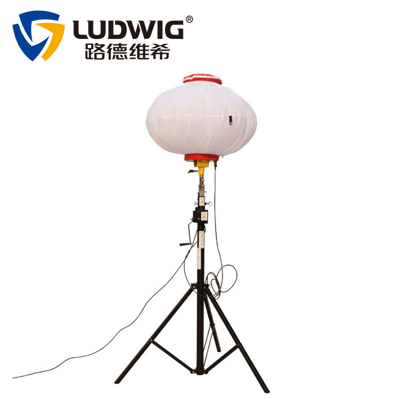 X-205可移动升降三角架手摇杆600WLED灯月球灯球形灯360度照明灯