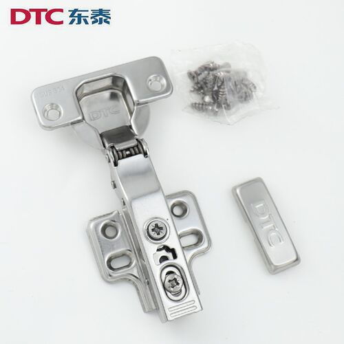 dtc铰链二段力S80不锈钢304防锈铰链全阻尼橱柜衣柜缓冲静音合页