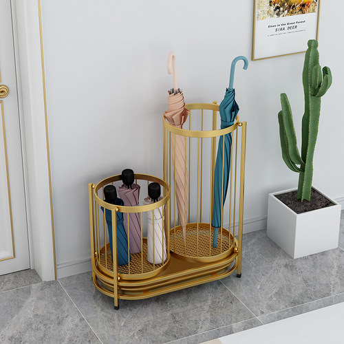 雨伞收纳架家用门口雨伞架雨伞桶沥水入户伞筒放伞置物架挂伞神器