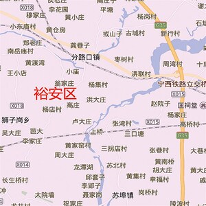 2024新款六安市区划地图办公室挂图高清防水装饰画推荐超大可定制