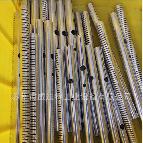 汽车空调冷凝数器铝管控冲槽机绿洲动精度自送料设备换热 器翅片