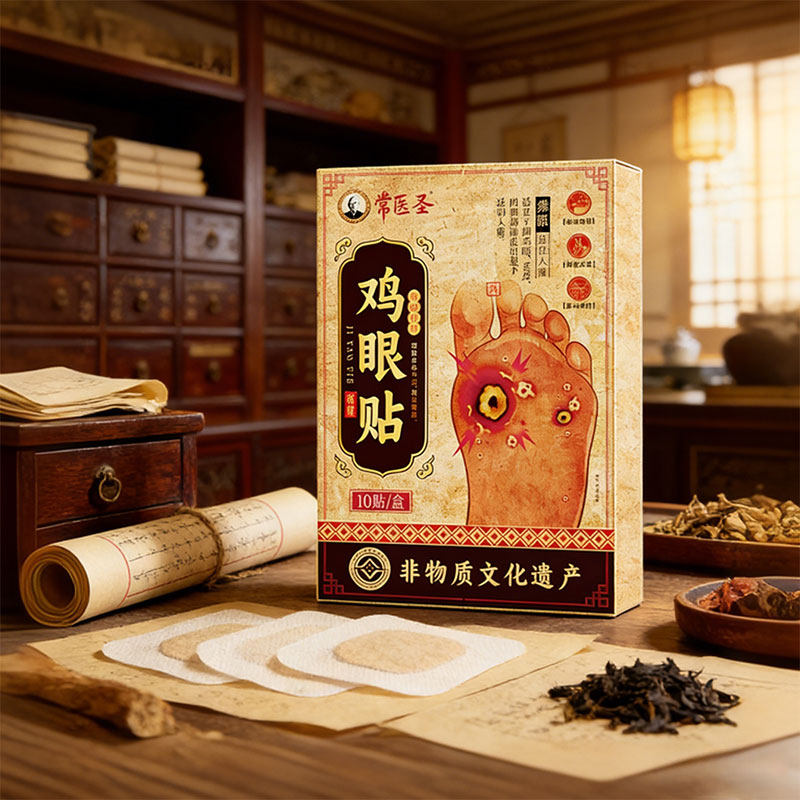 鸡眼贴膏去除脚底手上肉刺老茧跖专用根手部足部药正品官方旗舰店
