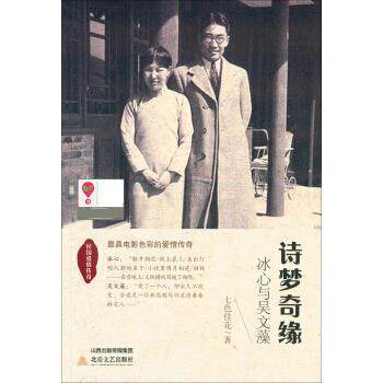 【全新正版】民国爱情传奇--诗梦奇缘：冰心与吴文藻 七色佳花 北岳文艺出版社 9787537843683