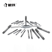 丝锥板牙套装 手用攻牙绞手扳手公制丝攻 攻丝器丝锥板牙套装