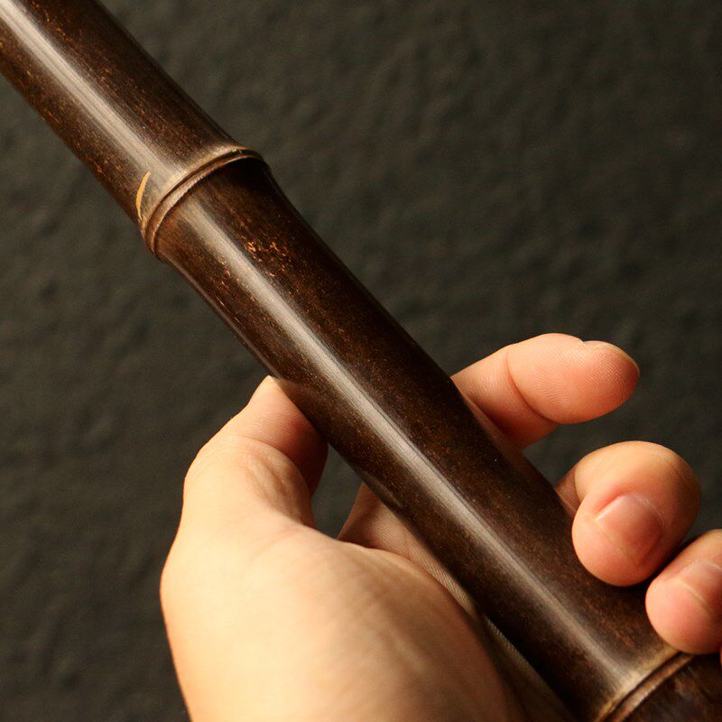精品纯手工制作天然满钉老紫竹根拐杖多节竹制登山手杖防滑竹子棍