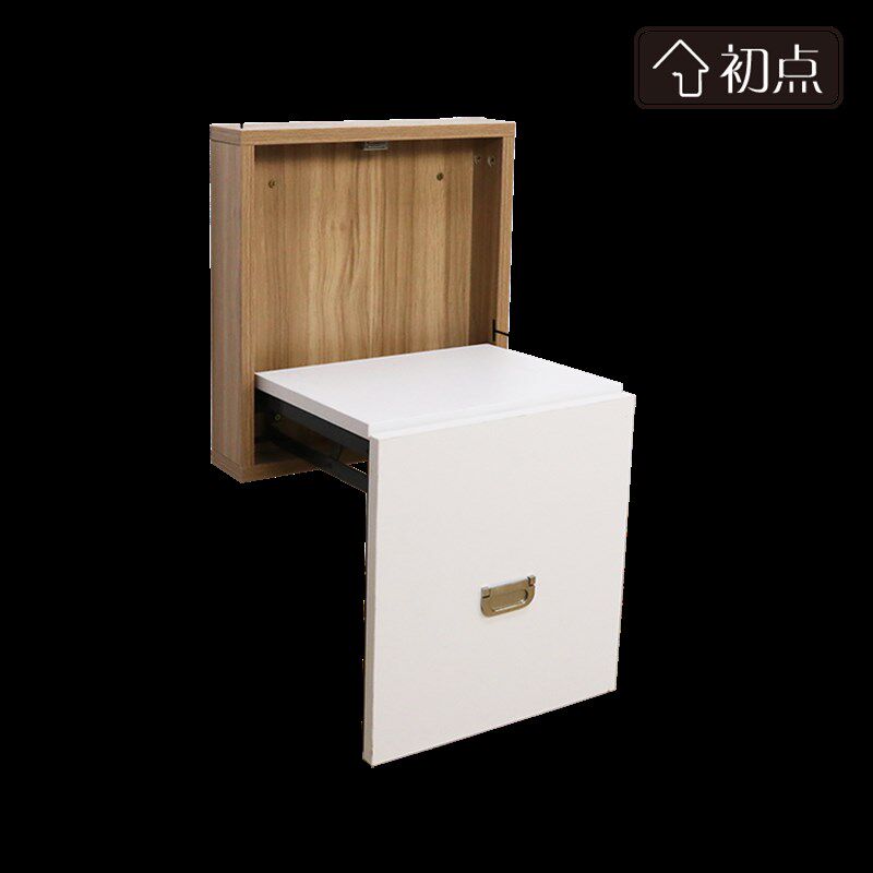 初点换鞋凳折叠凳玄关隐形壁挂挂墙式门口家用脚凳入户壁椅穿鞋凳