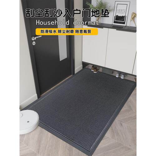 豪华住宅入口门地垫防滑耐磨入口门耐污免洗门垫弹力真丝地毯门垫