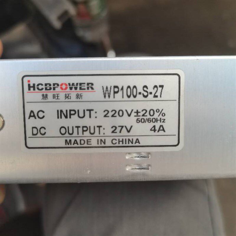 全新慧旺拓新WP100-S-27开关电源输出27V 4A工业消防电梯稳压电源