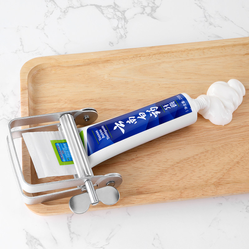 染膏夹挤牙膏器挤压器工具手动金属美发挤膏器颜料油画化妆品包邮