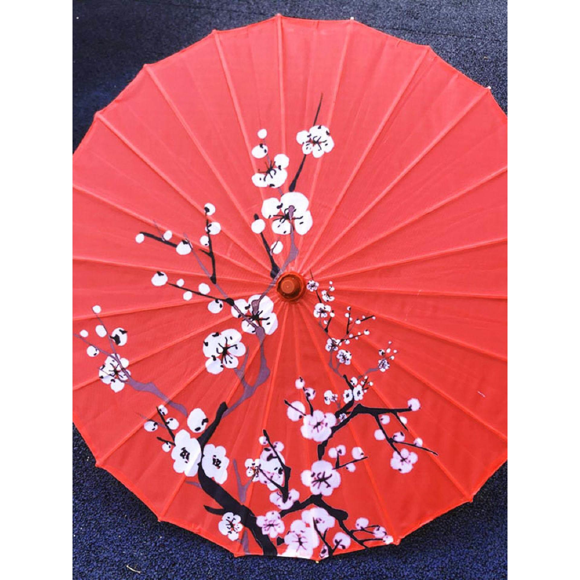 油纸伞防雨实用古装汉服配饰伞古风伞舞蹈伞演出伞旗袍走秀绸布伞