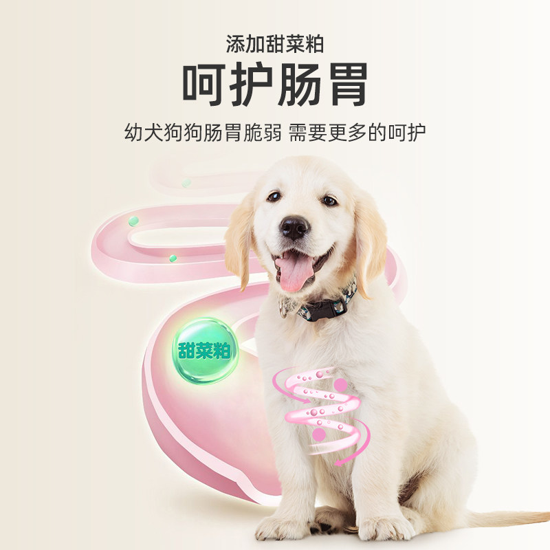 力狼狗粮中小型犬幼犬专用泰迪柯基金毛通用宠物全价犬粮20斤装
