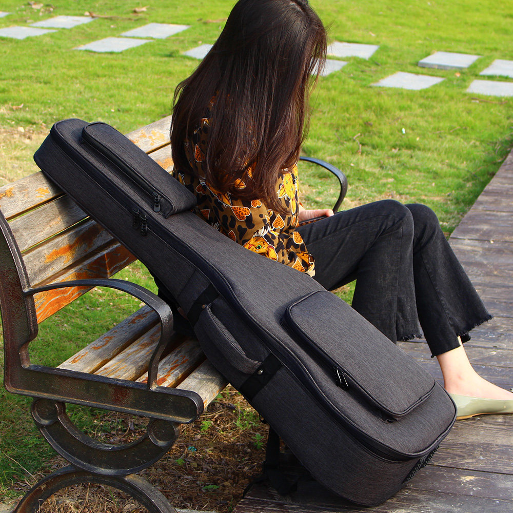 鲁伊斯36寸吉他包民谣古典通用38寸防水加厚琴包空包立体托运防震