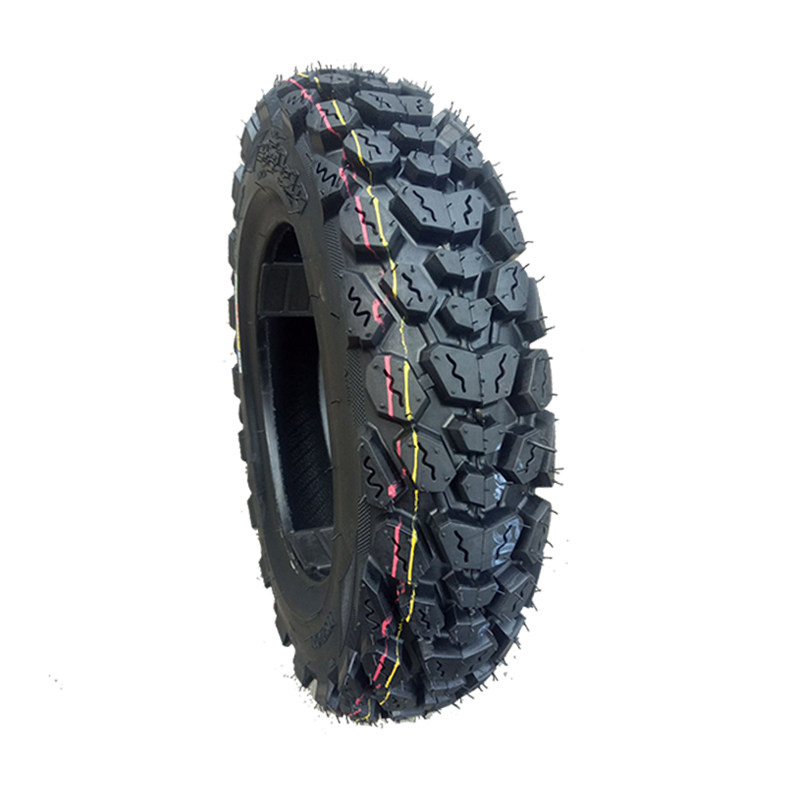 新款300-350-10电动车踏板摩托车防滑雪地泥泞防暴耐磨加厚真空胎