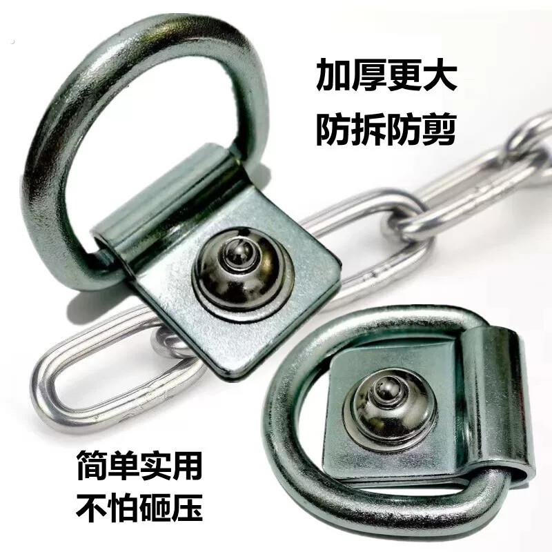 摩托自行车电动车防盗地桩地锁地环地钩锁地锚车占位锁挂环地挡