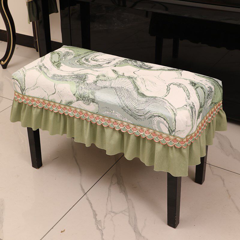 钢琴罩半罩轻奢高级感北欧钢琴防尘罩立式钢琴琴罩钢琴盖布琴凳罩