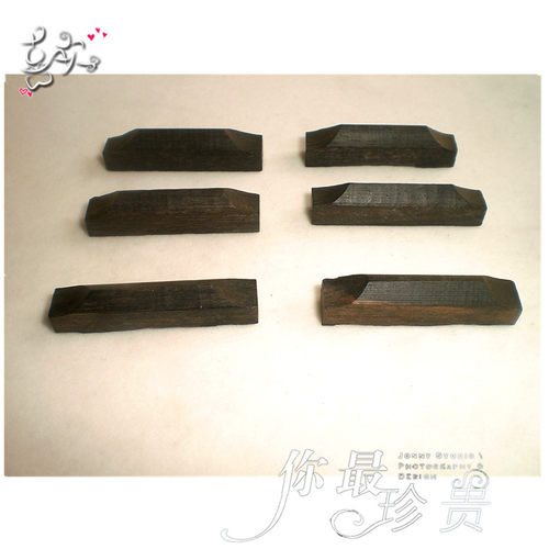 小提琴尾枕 提琴修覆专用 削制成形 尺寸精准 乌木尾枕配件4/4
