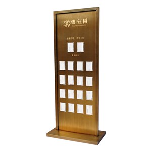 房地产销售人员公示架 广告牌 指示牌人员照片 展示架 销售之星