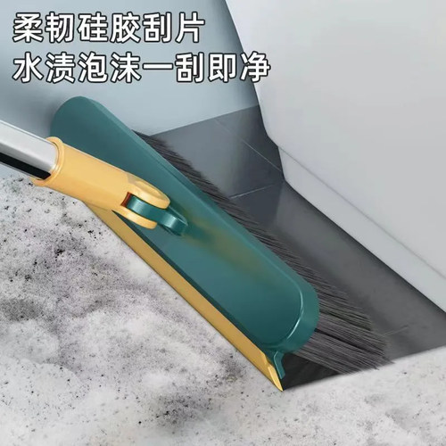 吉予家地缝刷洗刷地浴室缝隙洗墙瓷砖清洁长柄厕所卫生间地板刷子