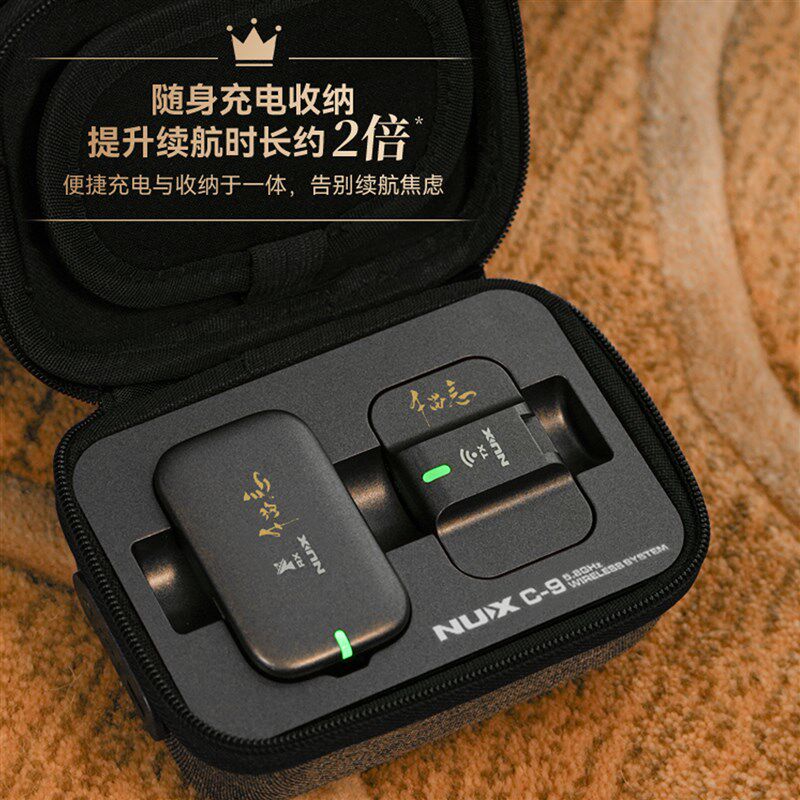 NUX二胡拾音器古筝古琴乐器专用无线专业高灵敏度拾音夹扩音器
