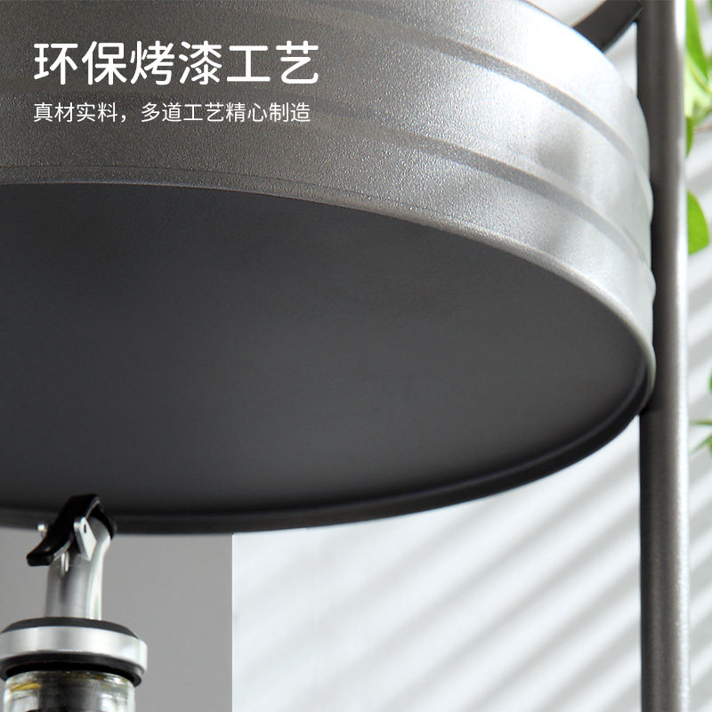 可旋转360度厨房置物架单双层调味罐架多功能收纳层架转角台面置