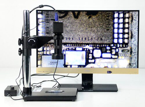 工业电子视频数码显微镜VGA200W手机电路板维修专业镜头SK2300