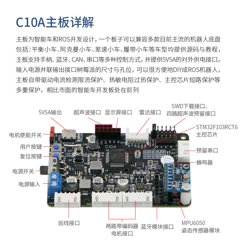 二阶平衡机器人B585 DP2倒立摆LQR控制两轮自平衡智能小车STM32