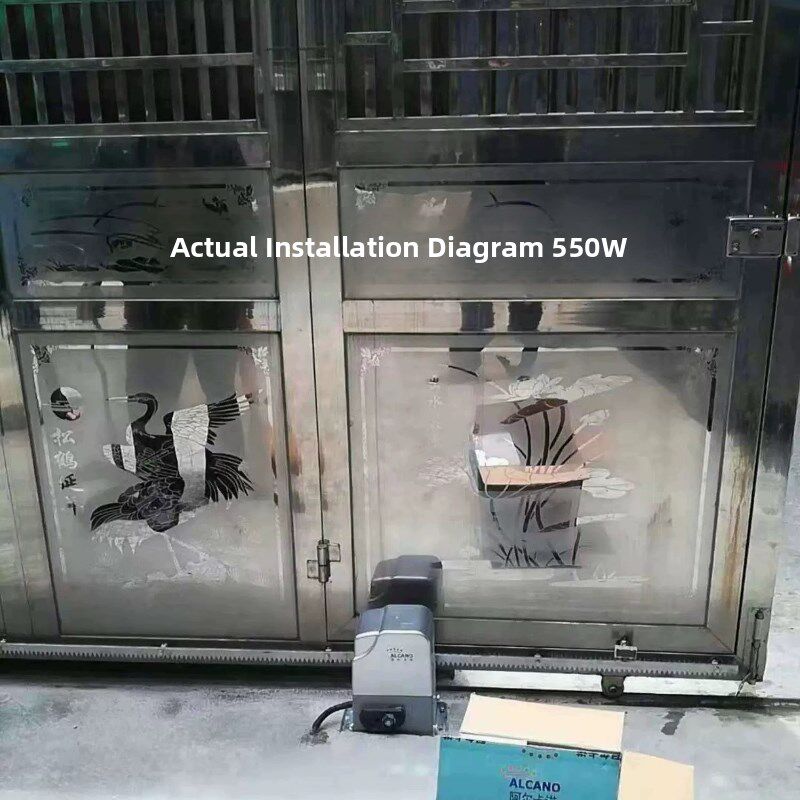 Alpha滑动门电机成套庭院电动滑动门一体机别墅门自动开门机