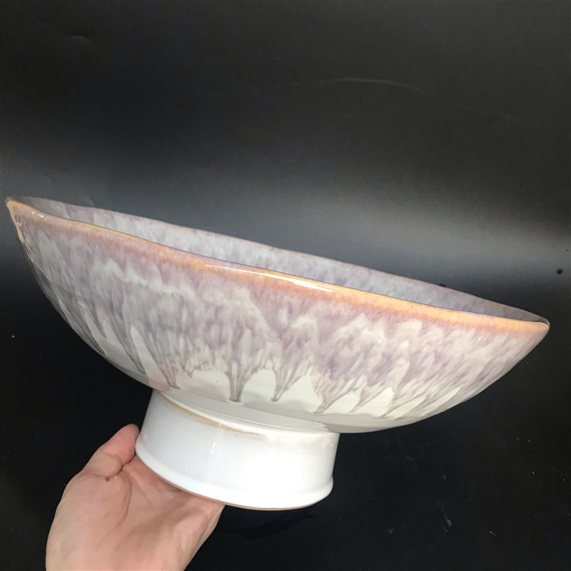 特大花盆唯美高脚水培盆一叶莲碗莲铜钱草多肉水果盘 卖完无