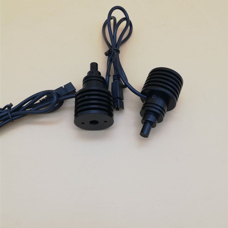 8mm 9mm体视显微镜LED点光同轴光源机器视觉工业检测光源带导光棒