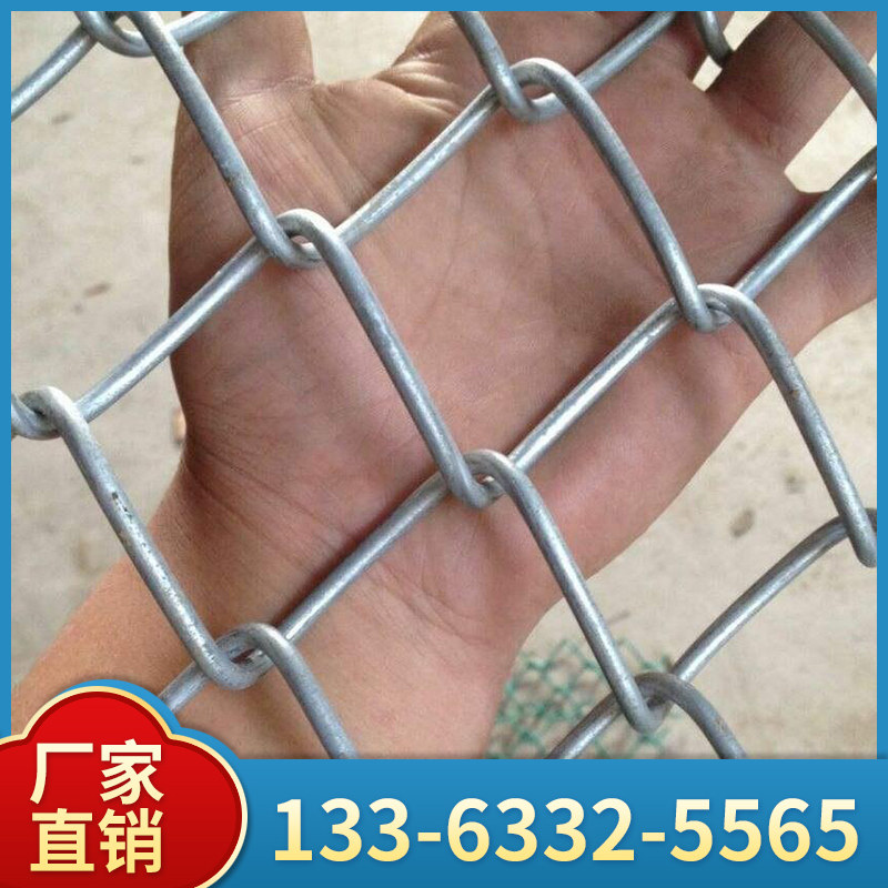 镀锌勾花铁丝网围栏护栏网养殖网种植圈地荷兰防护网隔离钢丝围网