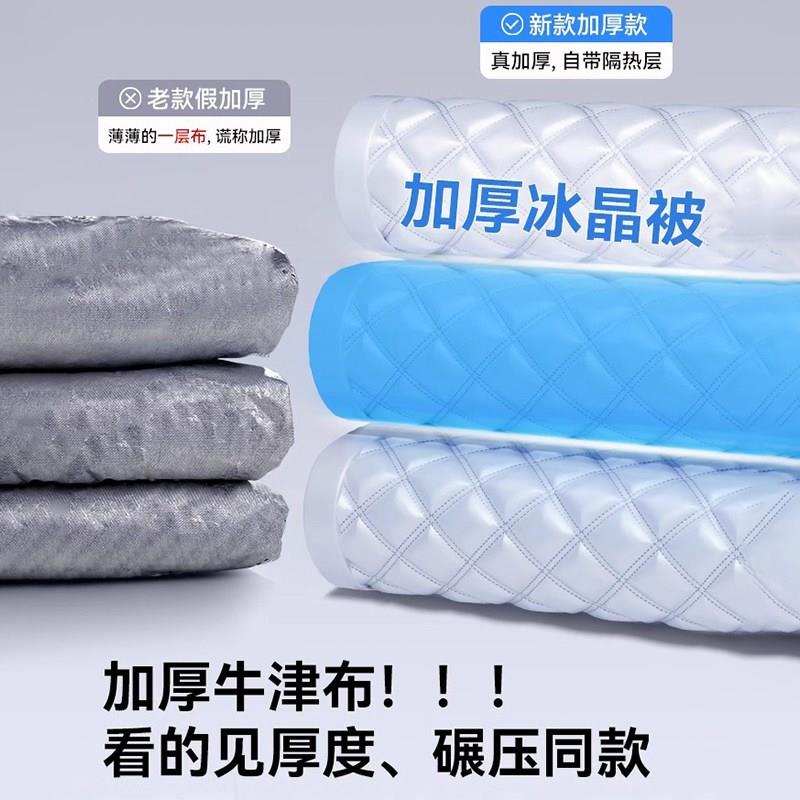 汽车遮雪阻车衣罩半身防晒防雨防冻车罩罩加厚牛津布半罩四季通用
