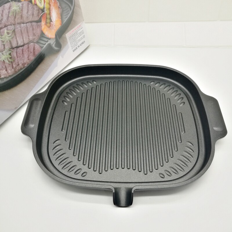Chefway烧烤盘韩国原装进口电磁炉燃气明火通用家卡式炉烤肉煎锅