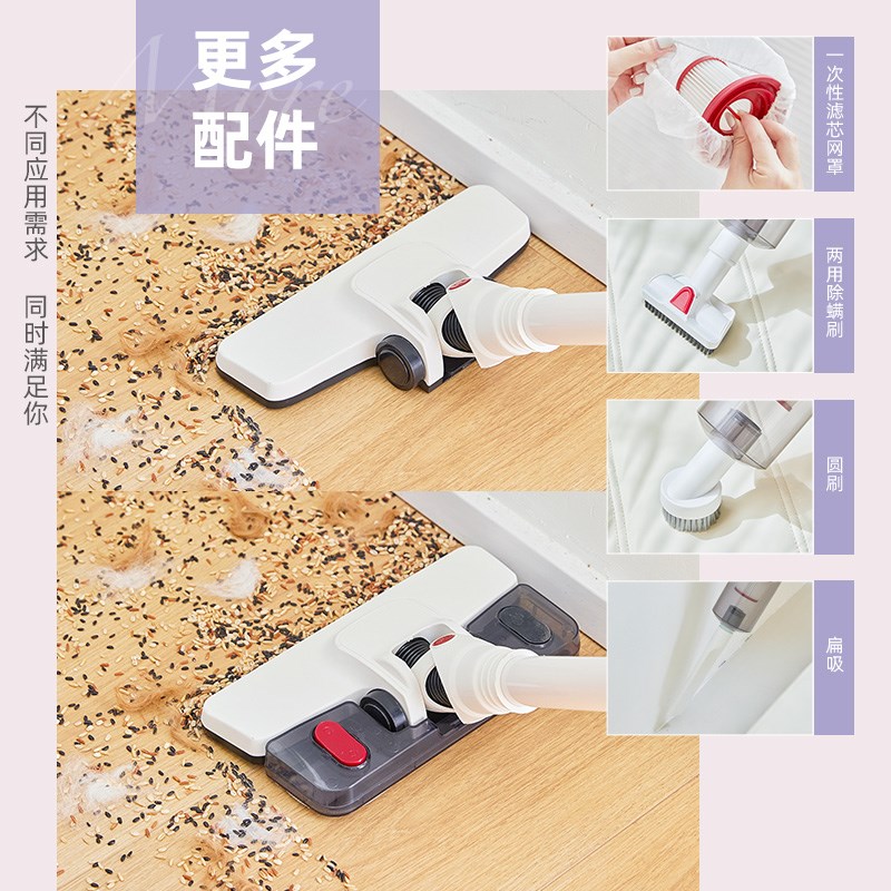 有线吸尘器大吸力家用大功率小型手持强力吸尘机扫吸拖一体机