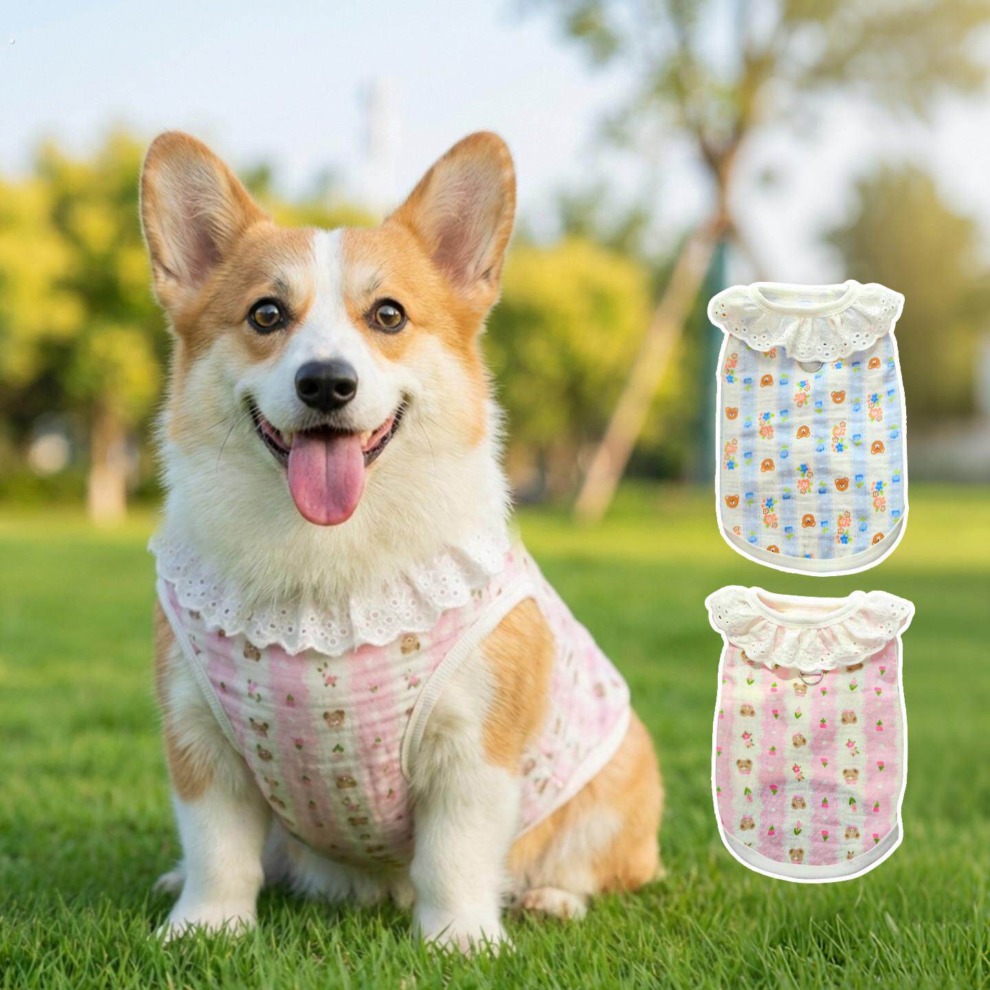 宠物狗狗衣服薄款春装2026新款高颜值背心春季中型犬柯基柴犬夏装