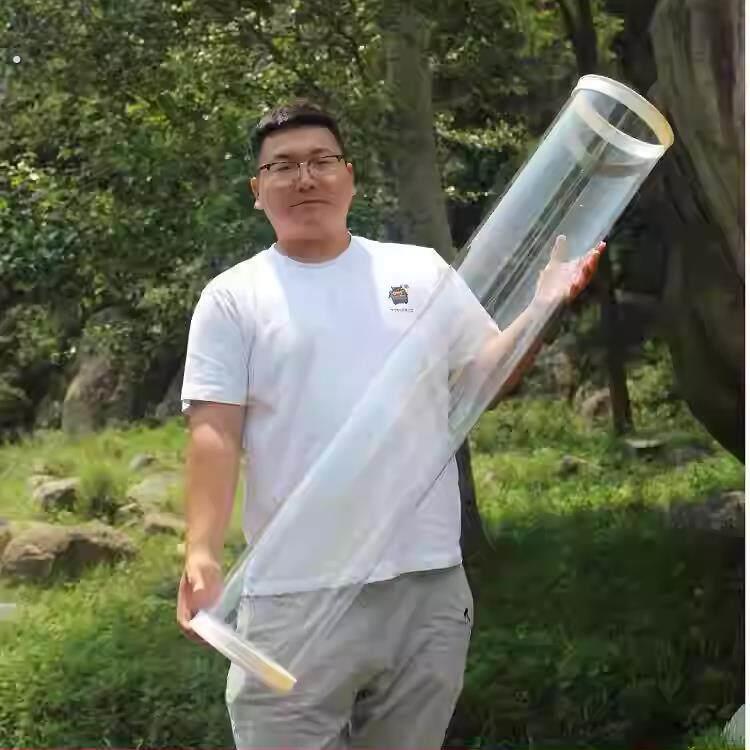 无缝调漂桶快速调漂高清透明大口径调漂筒垂钓大号加厚浮漂桶试漂