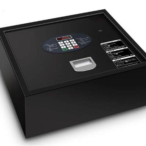智能上翻保险箱抽屉式隐形保险柜家用小型全钢嵌入式车载密码箱