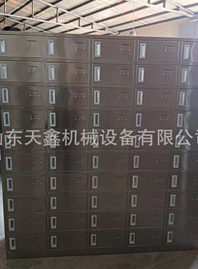 50格子碗柜放餐具餐盘柜学校多门饭盒储物放碗更衣柜