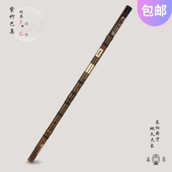 学生巴乌横吹 f吹 f镶专业横吹紫竹竖巴乌小 调 巴乌紫竹紫竹学生