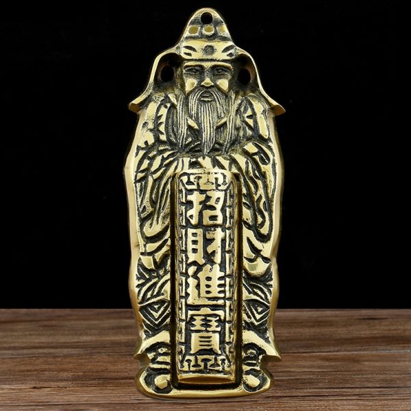 炉君墙壁地土官炉灶挂神插香吊天门口炉上铜门香铜香炉全铜家用